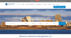 Desktop Screenshot of mymarathonproperty.com